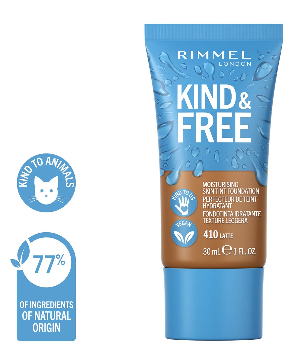 Base de maquillaje Kind & Free Rimmel - 410 Latte 410 Latte-3