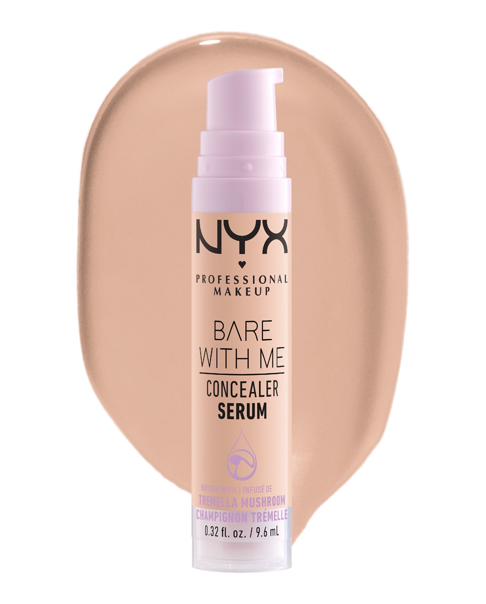 Imagen 3 de Sérum Concealer Bare with me NYX Professional Makeup - Light 9 ml Light