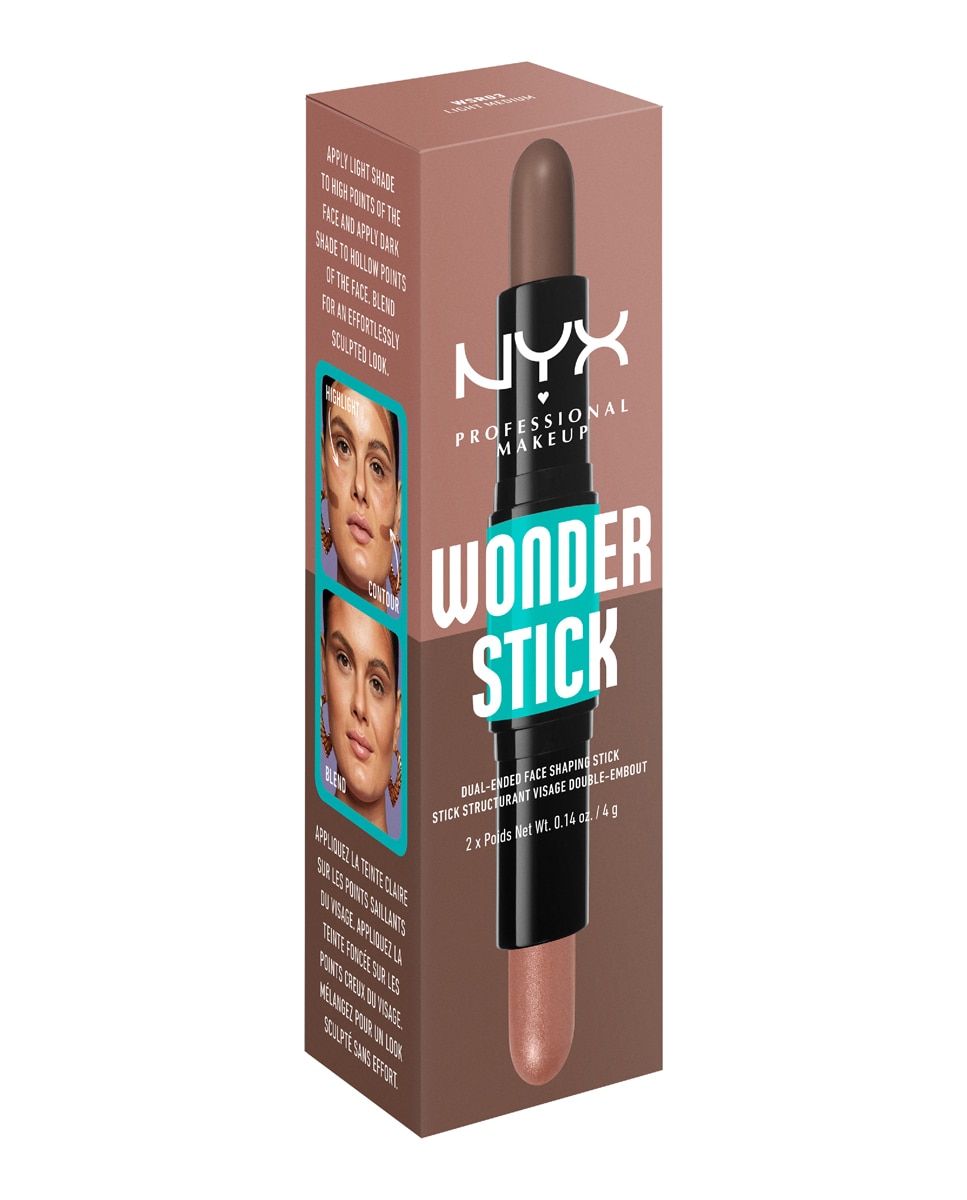 Contour Wonder Stick NYX Professional Makeup - 03 Light Medium 03 Light Medium-2