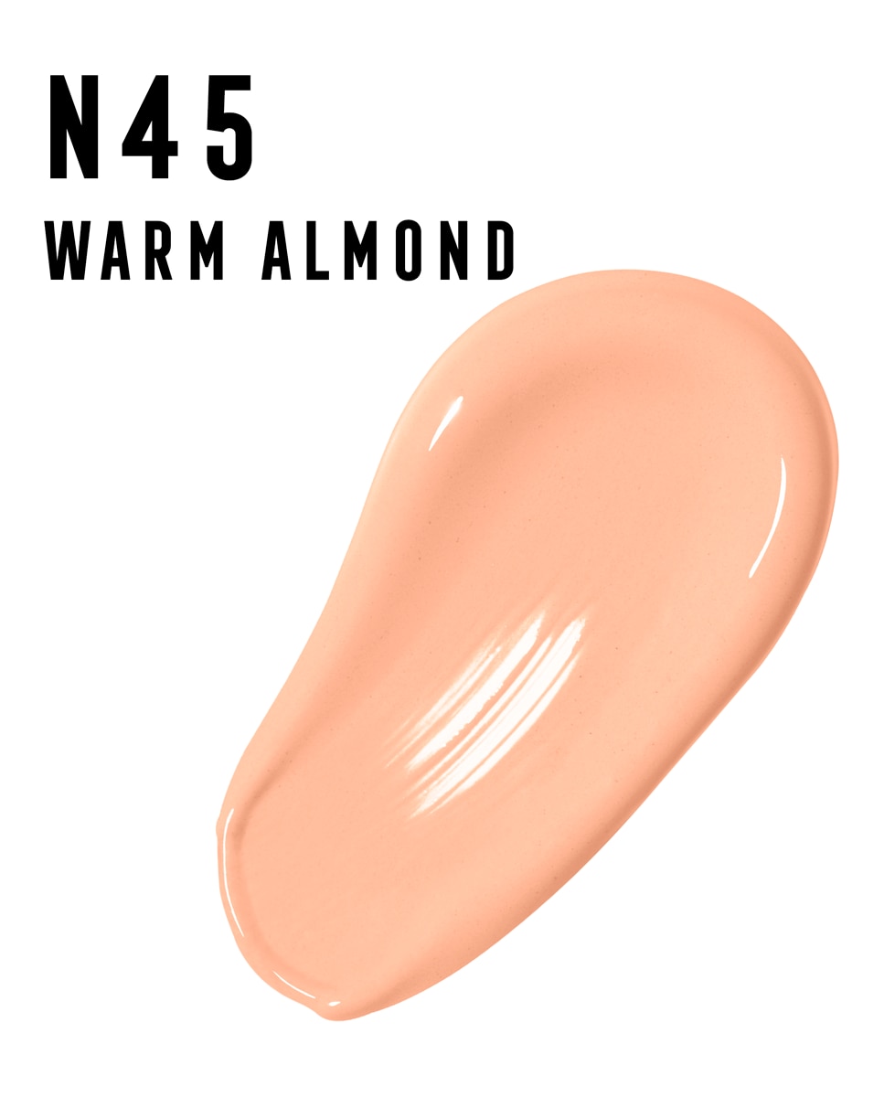 Base de Maquillaje Facefinity Foundation Max Factor - N45  Warm Almond 30 ml N45  Warm Almond-2