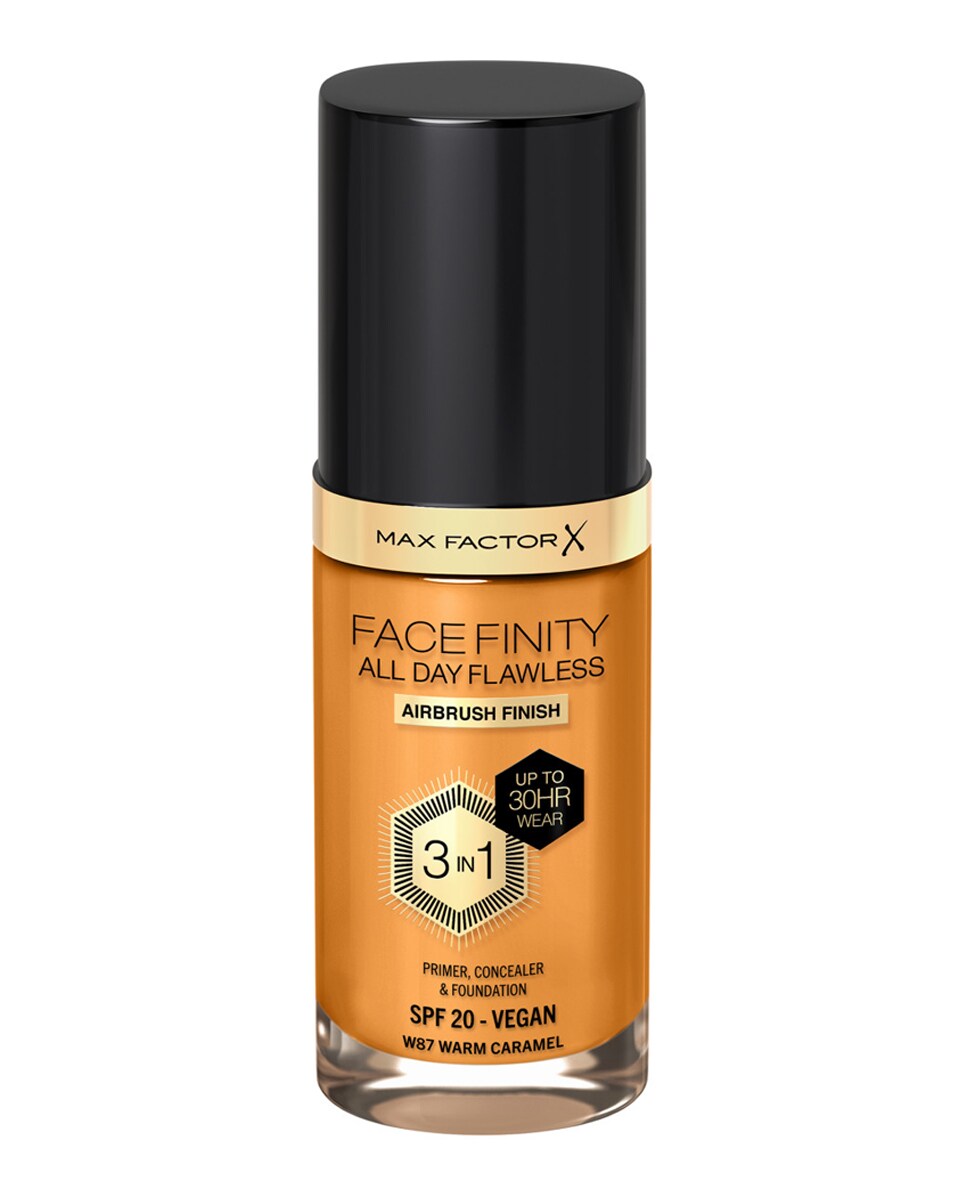 Base de maqullaje Facefinity Max Factor Caramel W87-1