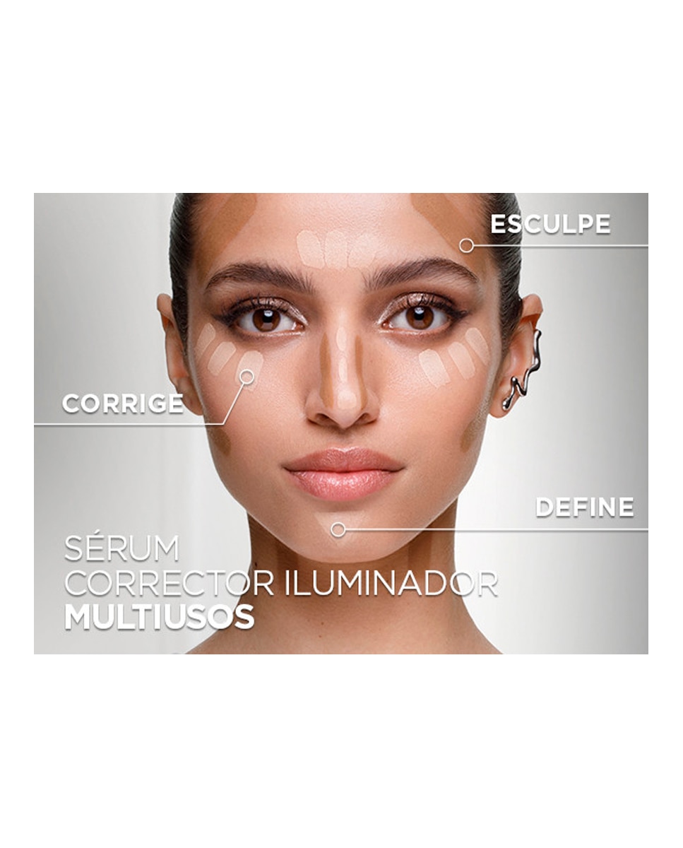 Imagen 10 de Serum Accord Parfait Serum Radiant Concealer 11 ml L'Oréal Paris - Tono 5D 11 ml Tono 5D