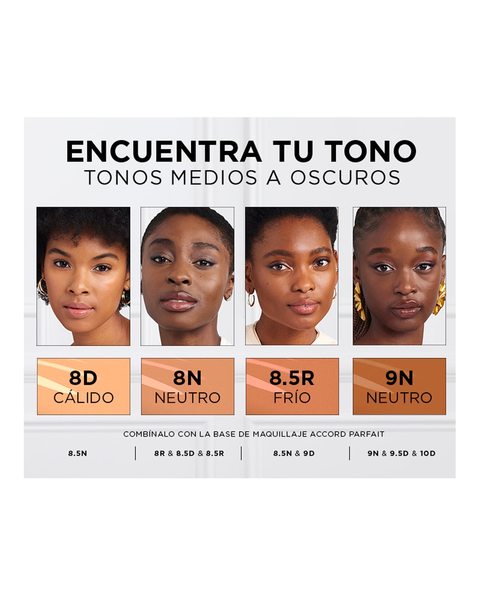 Imagen 9 de Serum Accord Parfait Serum Radiant Concealer 11 ml L'Oréal Paris - Tono 5.5D 11 ml Tono 5.5D