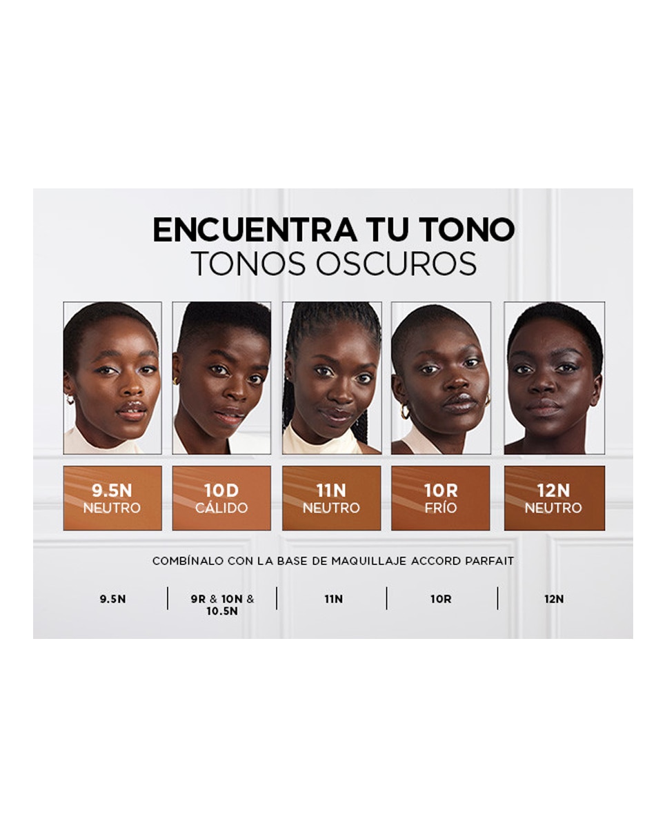 Imagen 9 de Serum Accord Parfait Serum Radiant Concealer 11 ml L'Oréal Paris - Tono 6N 11 ml Tono 6N