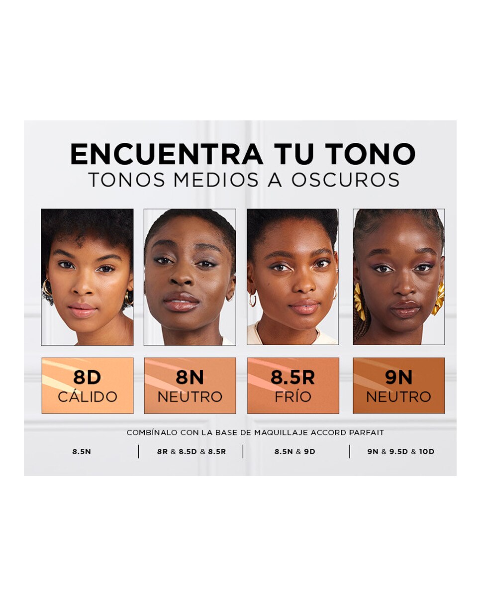 Imagen 10 de Serum Accord Parfait Serum Radiant Concealer 11 ml L'Oréal Paris - Tono 6N 11 ml Tono 6N