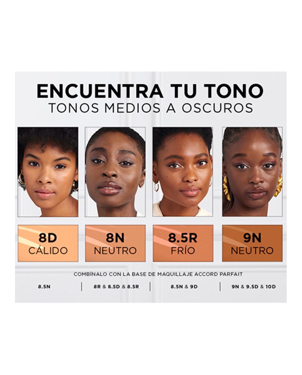 Imagen 10 de Serum Accord Parfait Serum Radiant Concealer 11 ml L'Oréal Paris - Tono 10D 11 ml Tono 10D