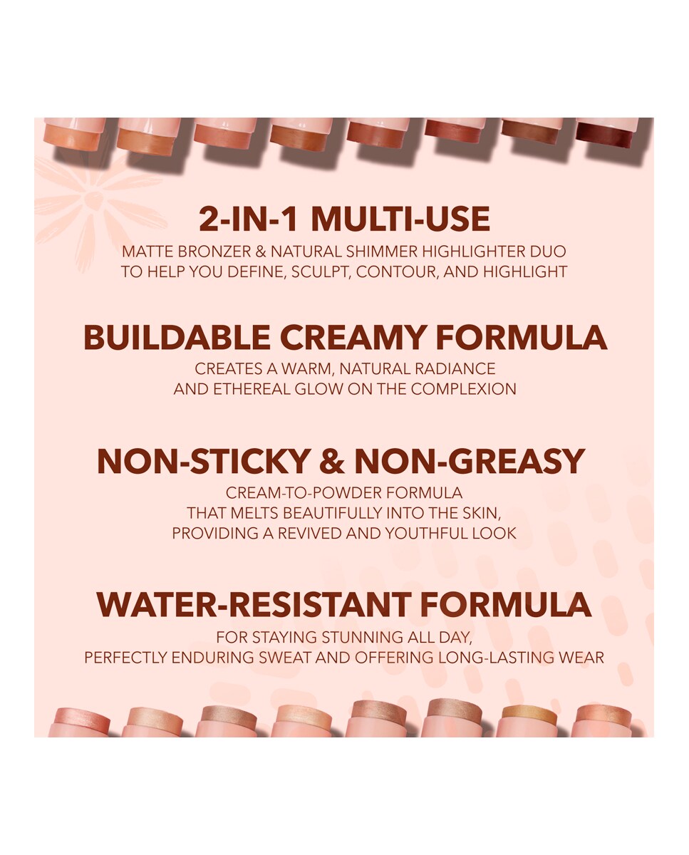 Stick Sculpt & Glow Duo 300 Cool For Summer MOIRA Cool for summer-6