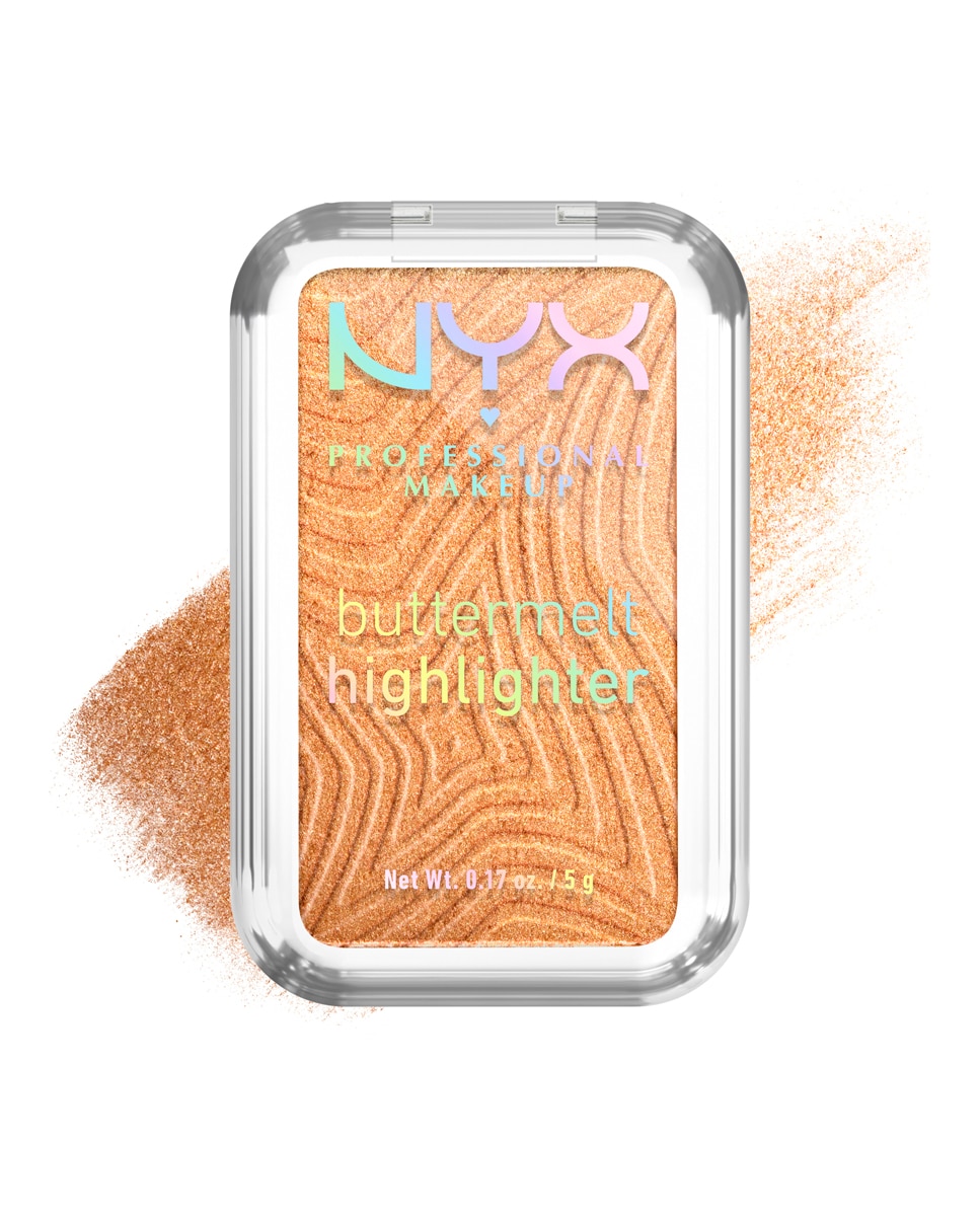 Iluminador Buttermelt Highlighter Nyx - BUTTA IN BRONZE BUTTA IN BRONZE-3