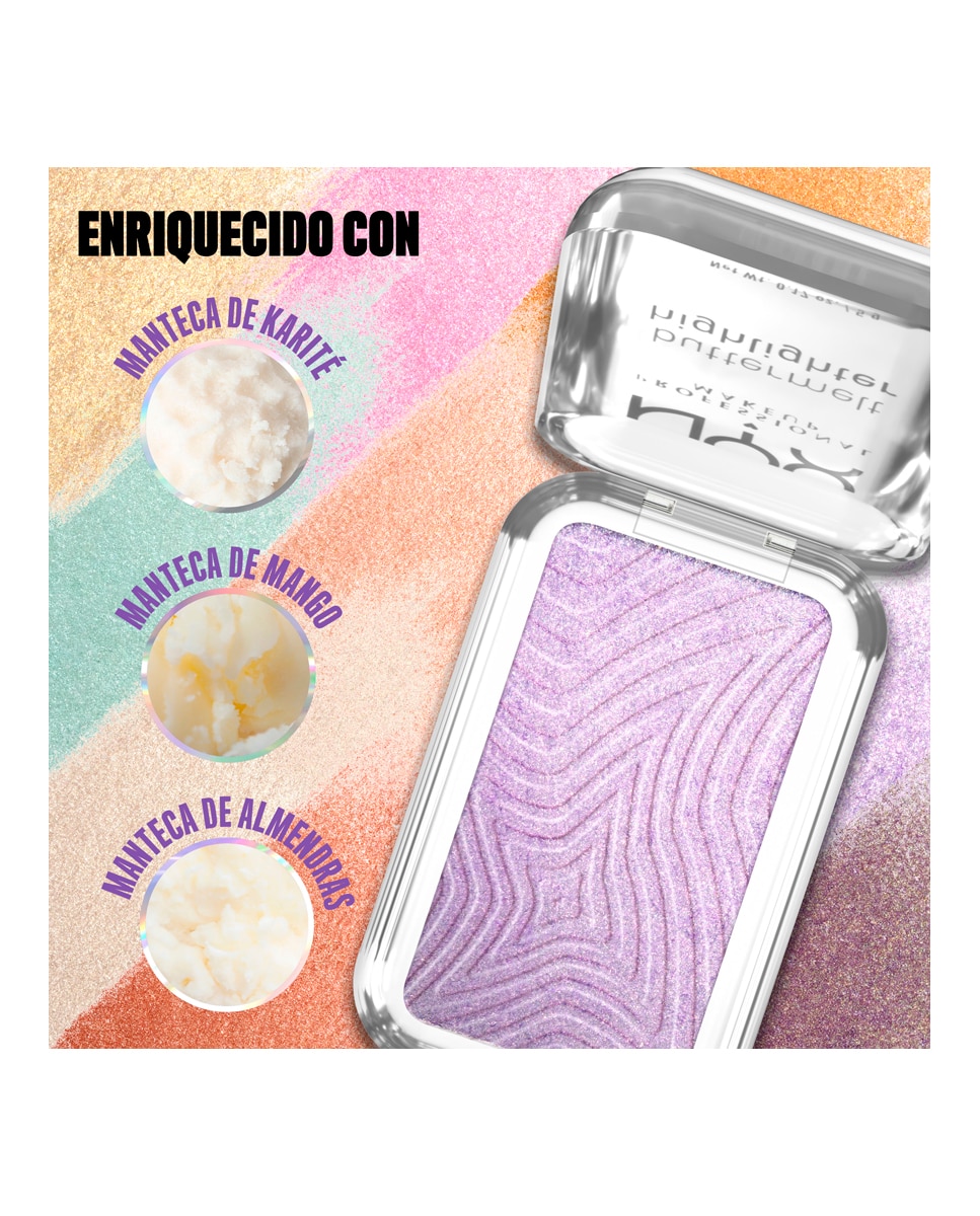 Iluminador Buttermelt Highlighter Nyx - NO 1 BUTTA NO 1 BUTTA-7