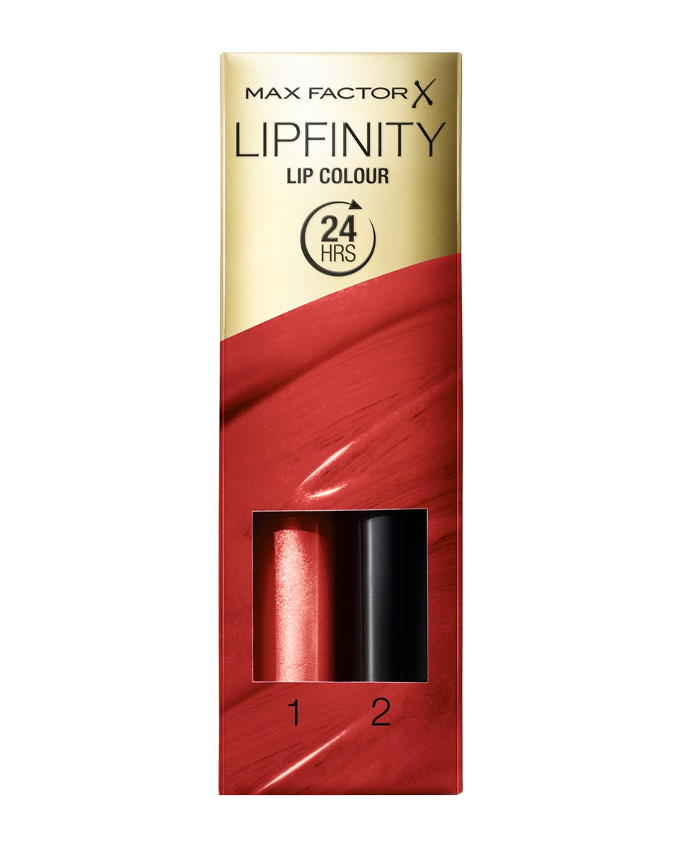 Labial líquido Lipfinity Max Factor - 120 Hot 120 Hot-1