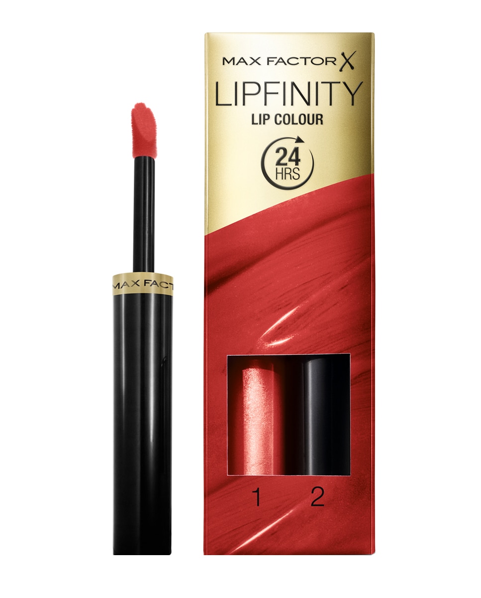 Labial líquido Lipfinity Max Factor - 120 Hot 120 Hot-2