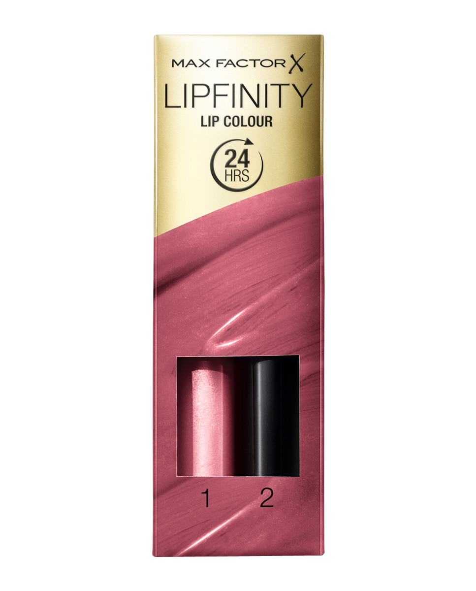 Labial líquido Lipfinity Max Factor - 330 Essenti Burgundy 330 Essenti Burgundy-1