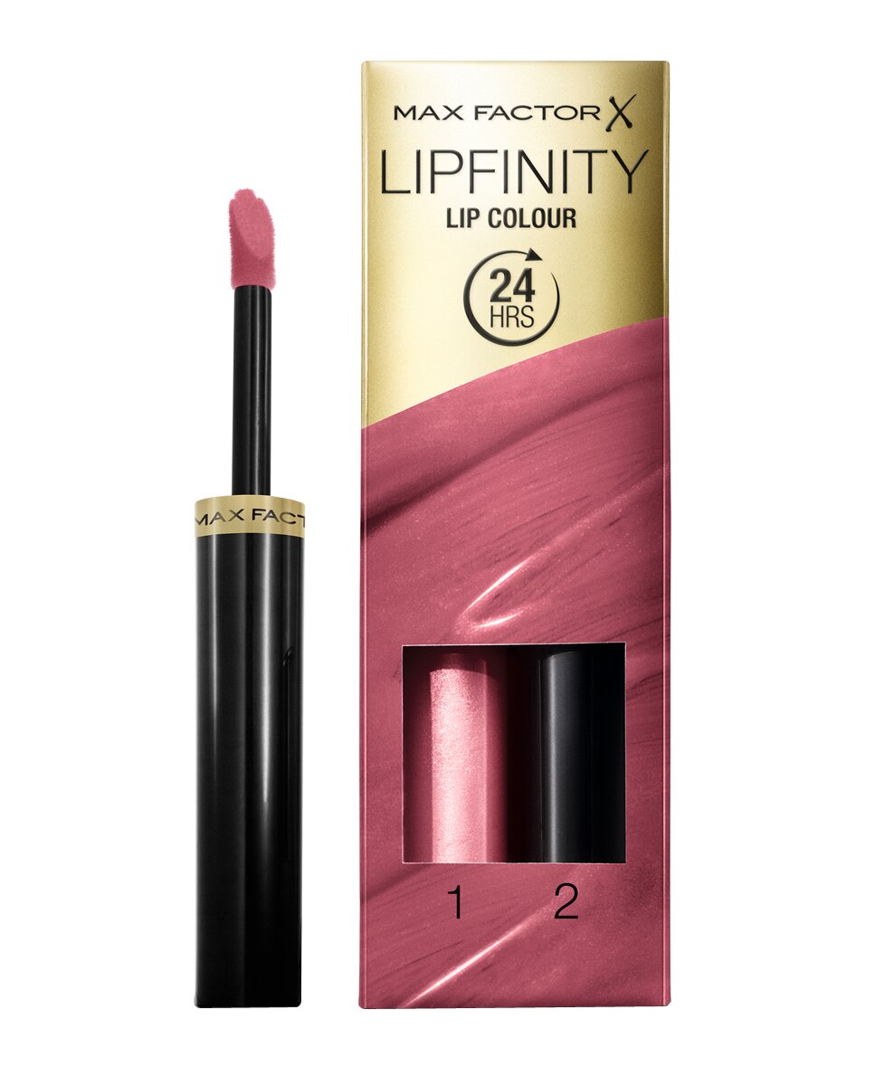 Labial líquido Lipfinity Max Factor - 330 Essenti Burgundy 330 Essenti Burgundy-2