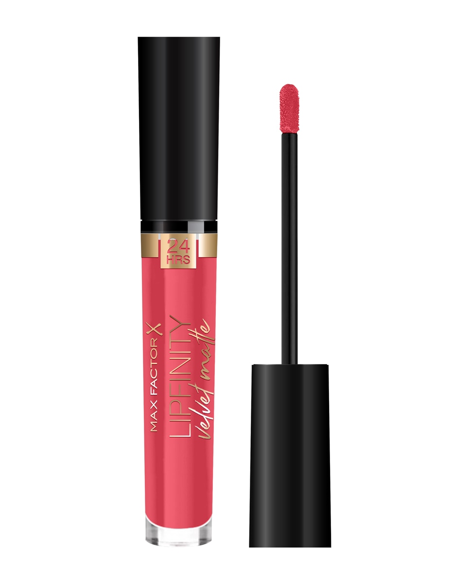 Labial líquido LipFinity Velvet Matte Max Factor - 025 Red Luxry 025 Red Luxry-2