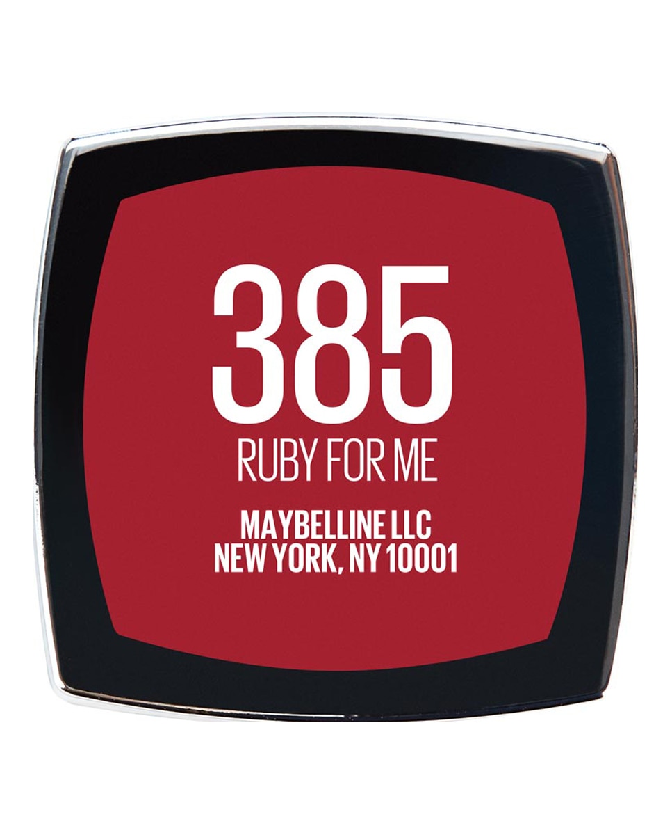 Barra de labios Color Sensational Made For All Maybelline - 385 Ruby For Me 385 Ruby For Me-4