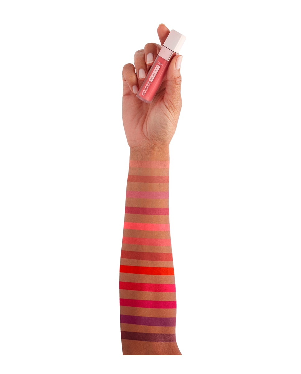 Imagen 3 de Barra de labios mate permanente Les Macarons L'Oréal Paris - 838 Berry Cherie 840 Infinite Plum