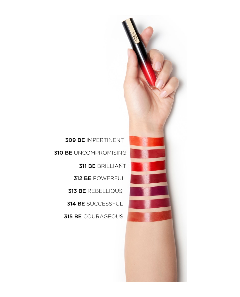 Brillo de labios Brilliant Signature L'Oréal Paris 308 Be Demanding-5