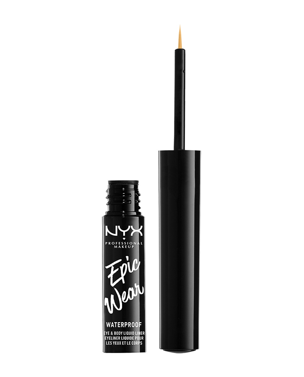 Eyeliner líquido waterproof Epic Wear Nyx Professional Makeup - Yello Yello-1