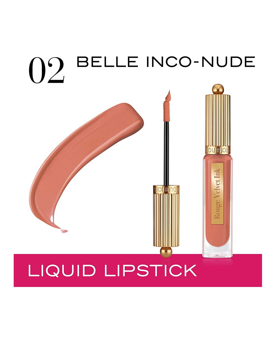 Labial líquido mate Velvet Ink Lip Bourjois - 002 002-4