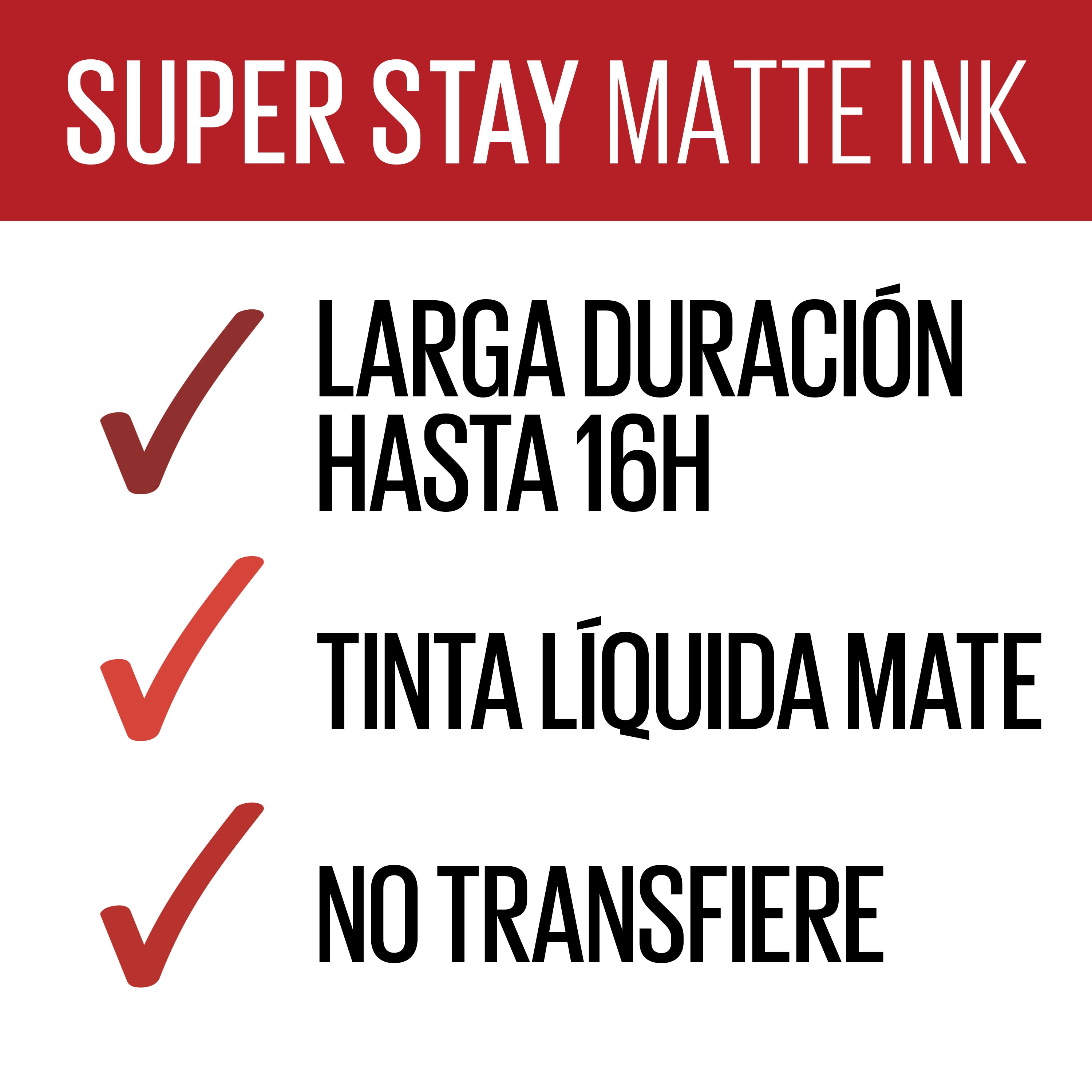 Barra de labios SuperStay Matte Ink Maybelline - Individualist 320 Individualist 320-5