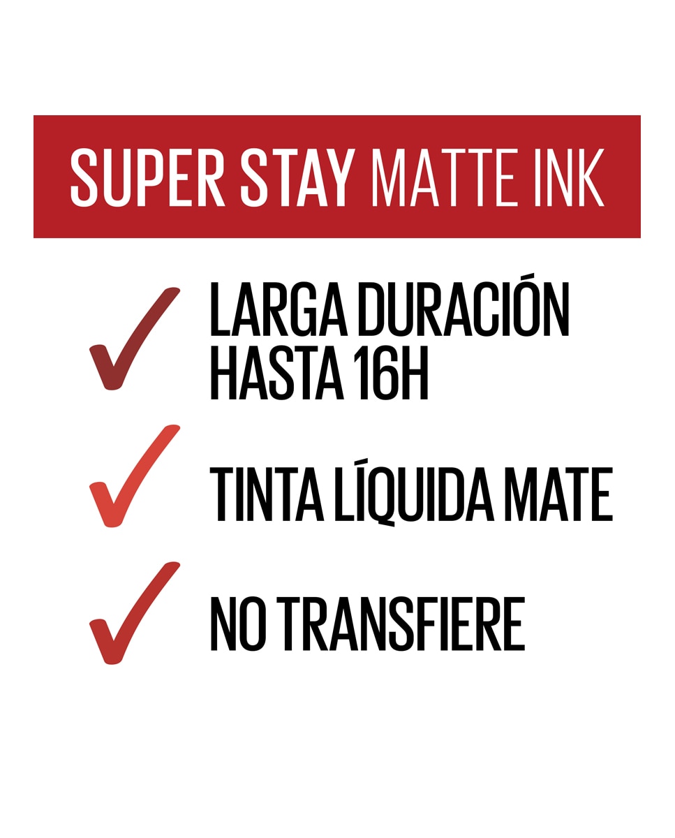 Barra de labios SuperStay Matte Ink Maybelline - Shot Caller 325 Shot Caller 325-5