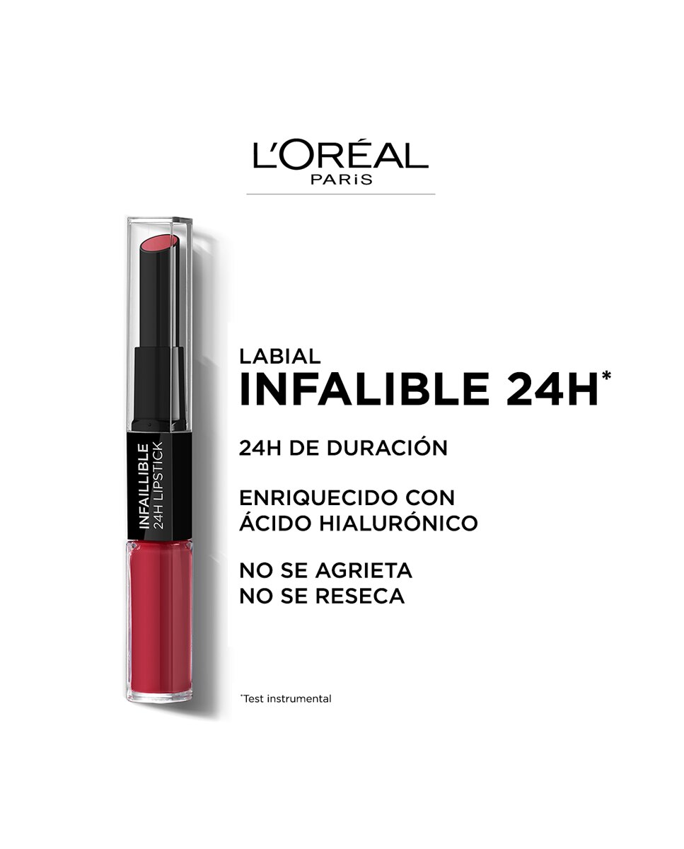 Barra de labios Permanente Infalible 24H L'Oréal Paris - 801 Toujours Toffee 801 Toujours Toffee-6