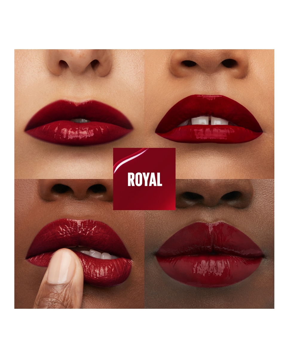 Barra de labios Superstay Vinyl Ink Maybelline - 55 Royal 55 Royal-5