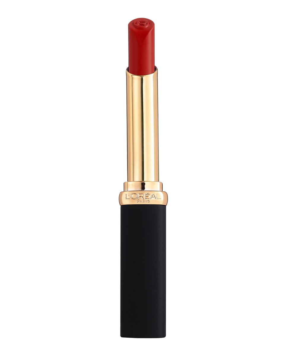 Barra de labios Color Riche Intense Volume Mate L'Oréal Paris - 346 ROUGE DETERMIN 346 ROUGE DETERMIN-1