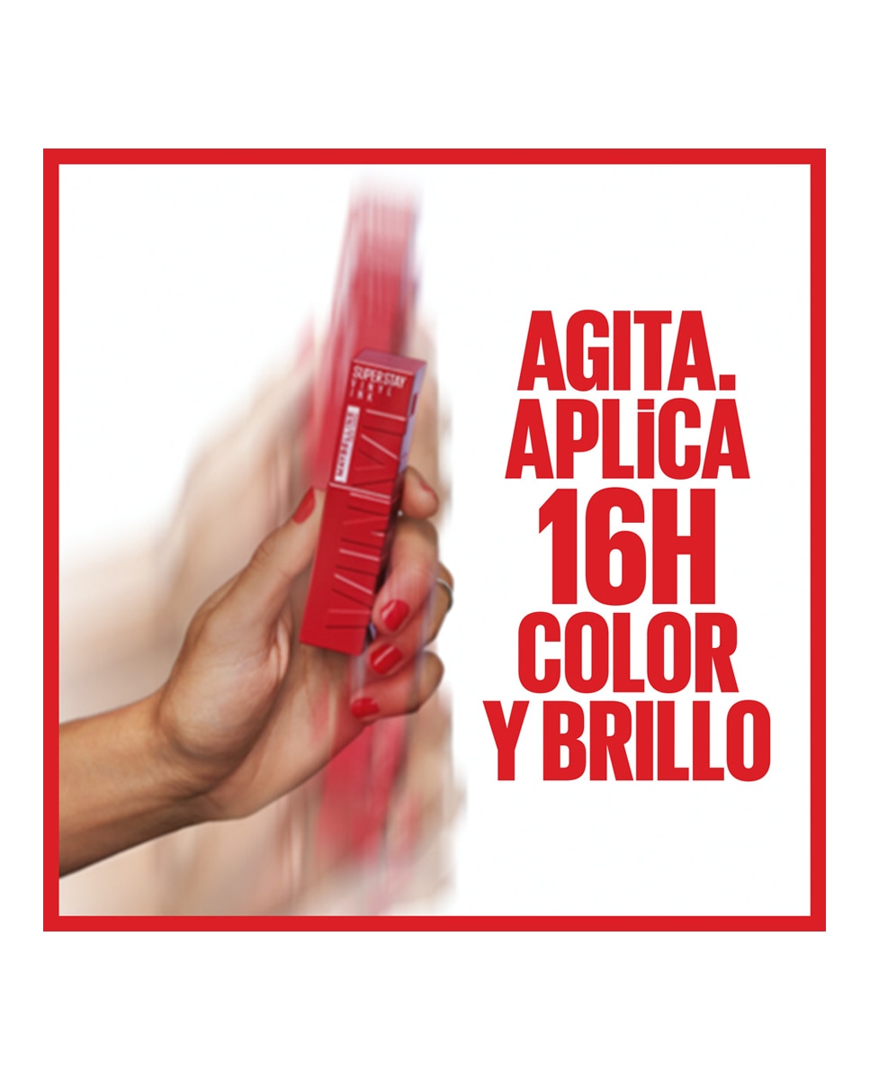 Barra de labios Superstay Vinyl Ink Maybelline - 45 Capricious 45 Capricious-6