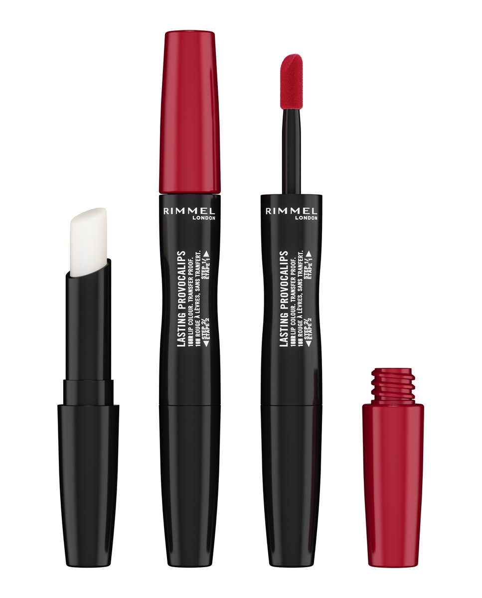 Barra de labios Lasting Provocalips Rimmel - 740 Caught red lipped 740 Caught red lipped-2