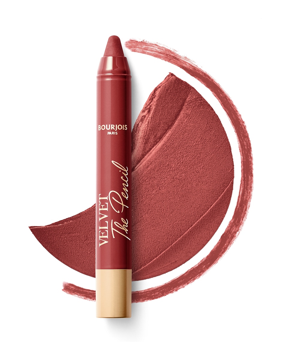 Barra de labios Velvet The Pencil Bourjois - 04 Less Is Brown 04 Less Is Brown-2