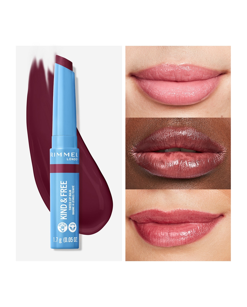 Bálsamo labial Kind & Free Rimmel - Berry Twist 006 Berry Twist 006-4