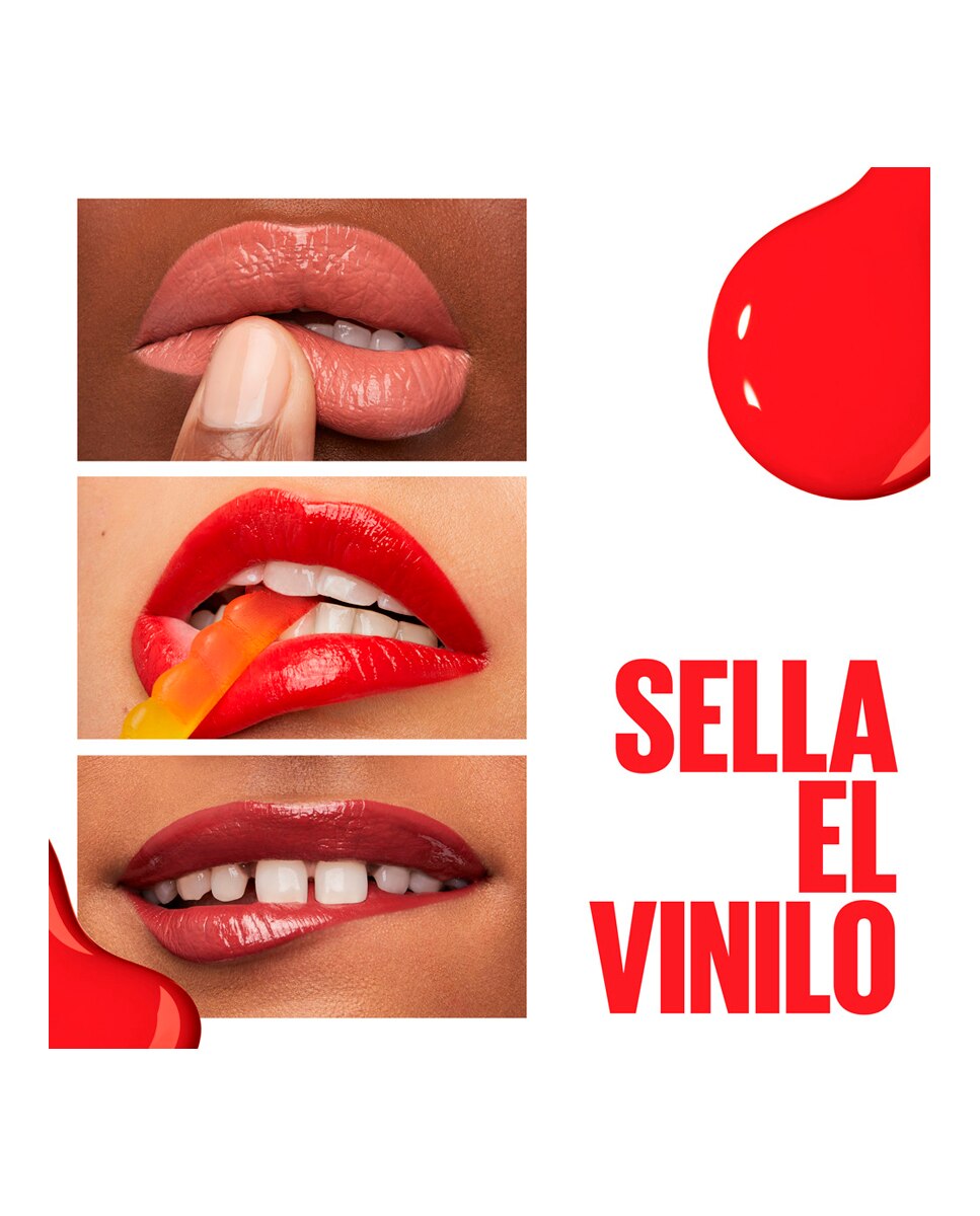 Barra de labios Superstay Vinyl Ink Maybelline - 135 Fearless 135 Fearless-5