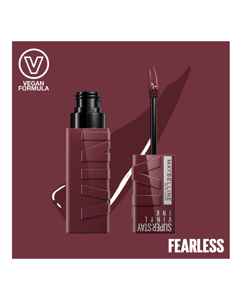 Barra de labios Superstay Vinyl Ink Maybelline - 135 Fearless 135 Fearless-8