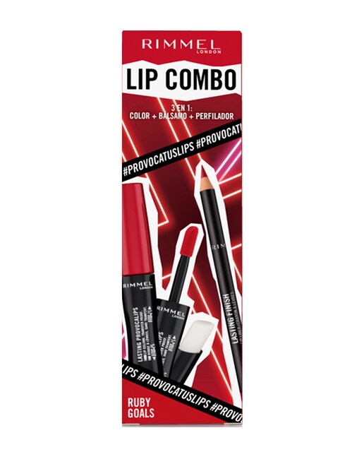 Imagen 0 de Pack labial Lasting Finish Fav Red Rimmel