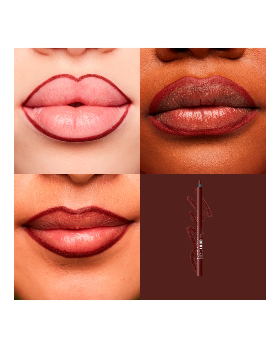 Lápiz de labios Line Loud NYX Professional Makeup - 34 Make a Statement 34 Make a Statement-6