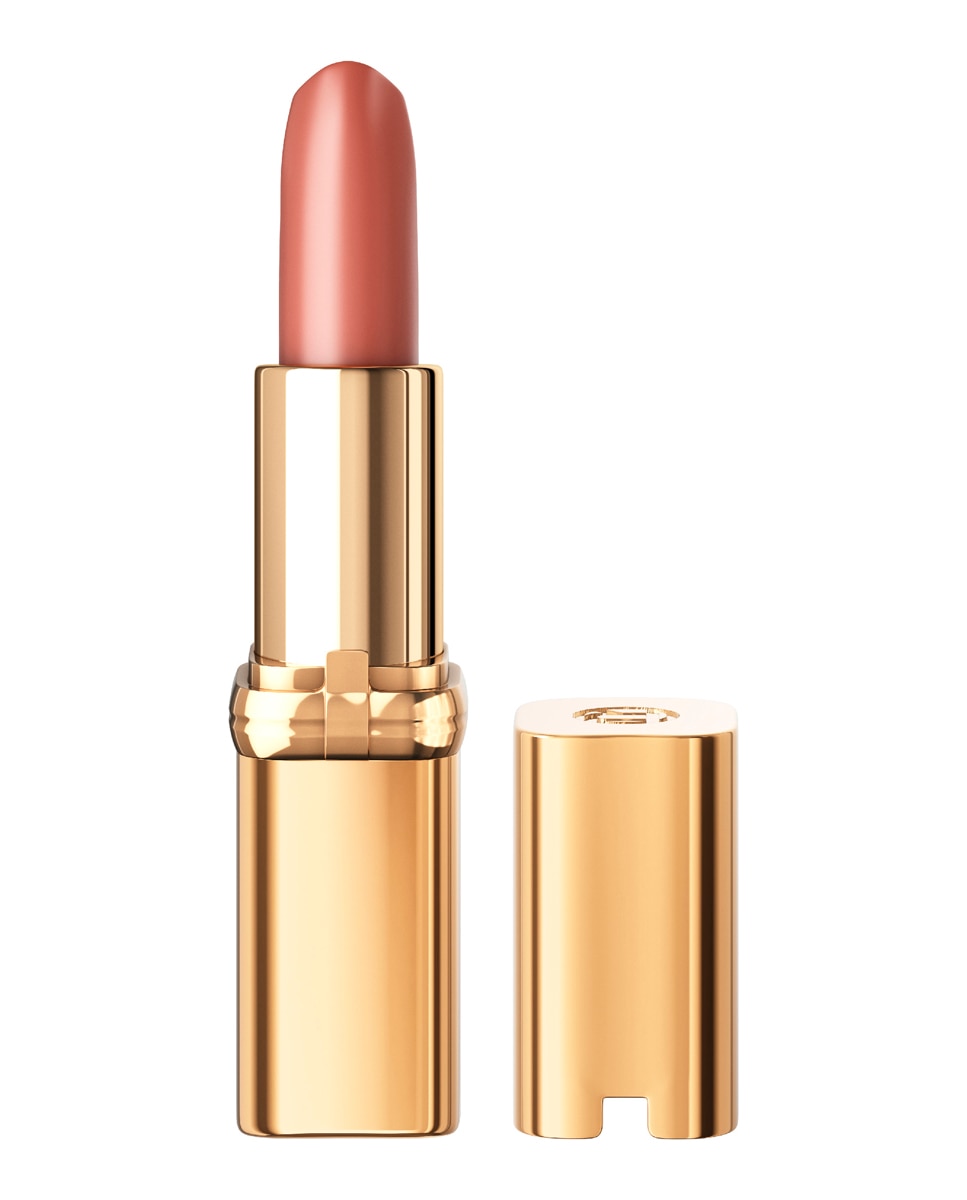 Imagen 8 de Barra De Labios Color Riche Nudes Of Worth Satinado L'Oréal Paris - 520 NUDE DEFIANT 520 NUDE DEFIANT