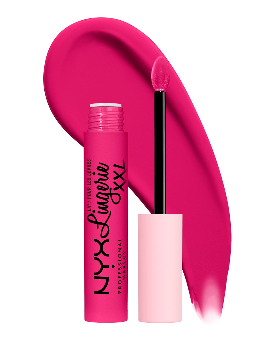 Barra De Labios Lip Lingerie XXL Nyx Professional Makeup - Pink Hit 4 ml Pink Hit-3