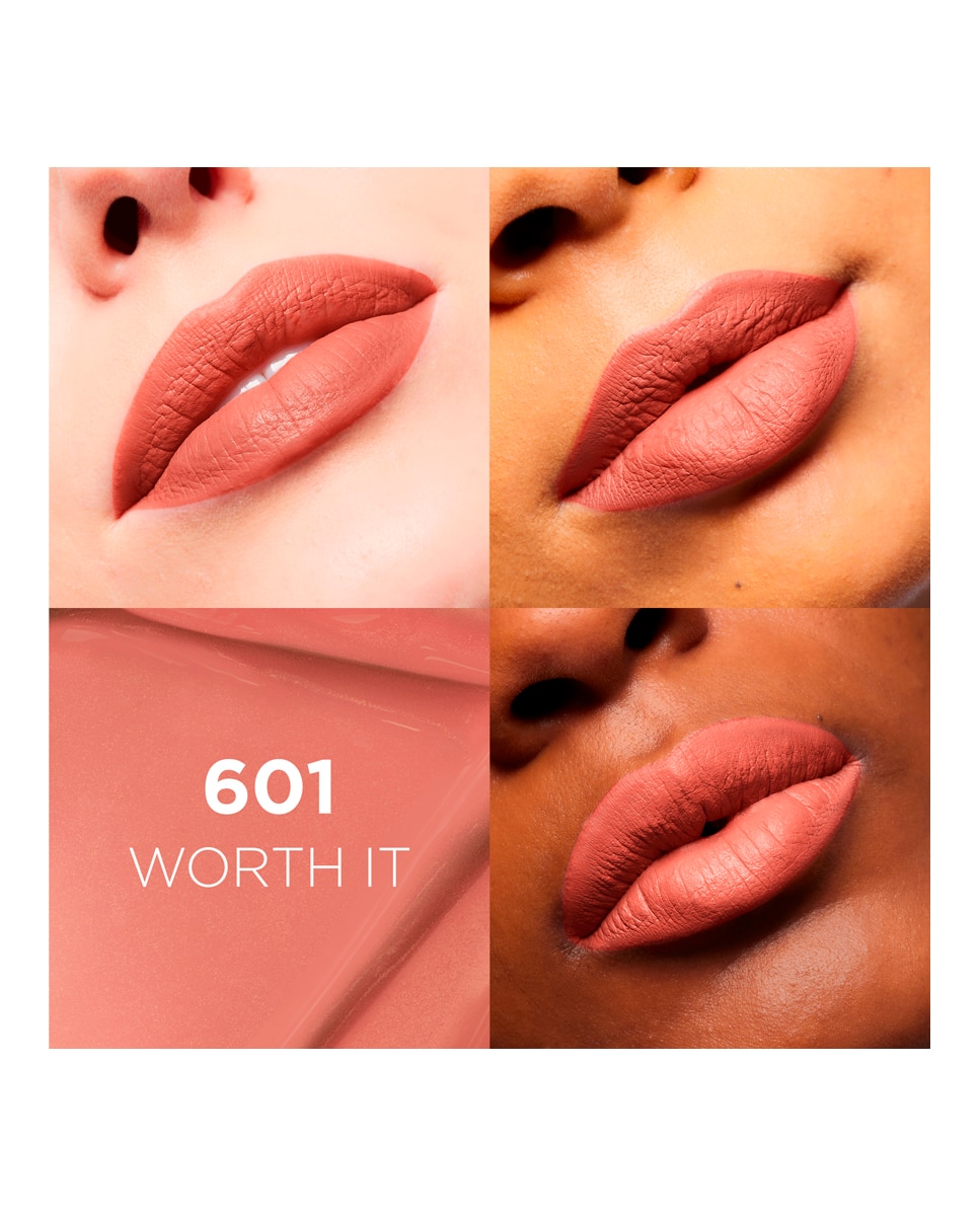 Barra de labios Infaillible Matte Resistance L'Oréal Paris - 601 Worth It 5 ml 601 Worth It-2