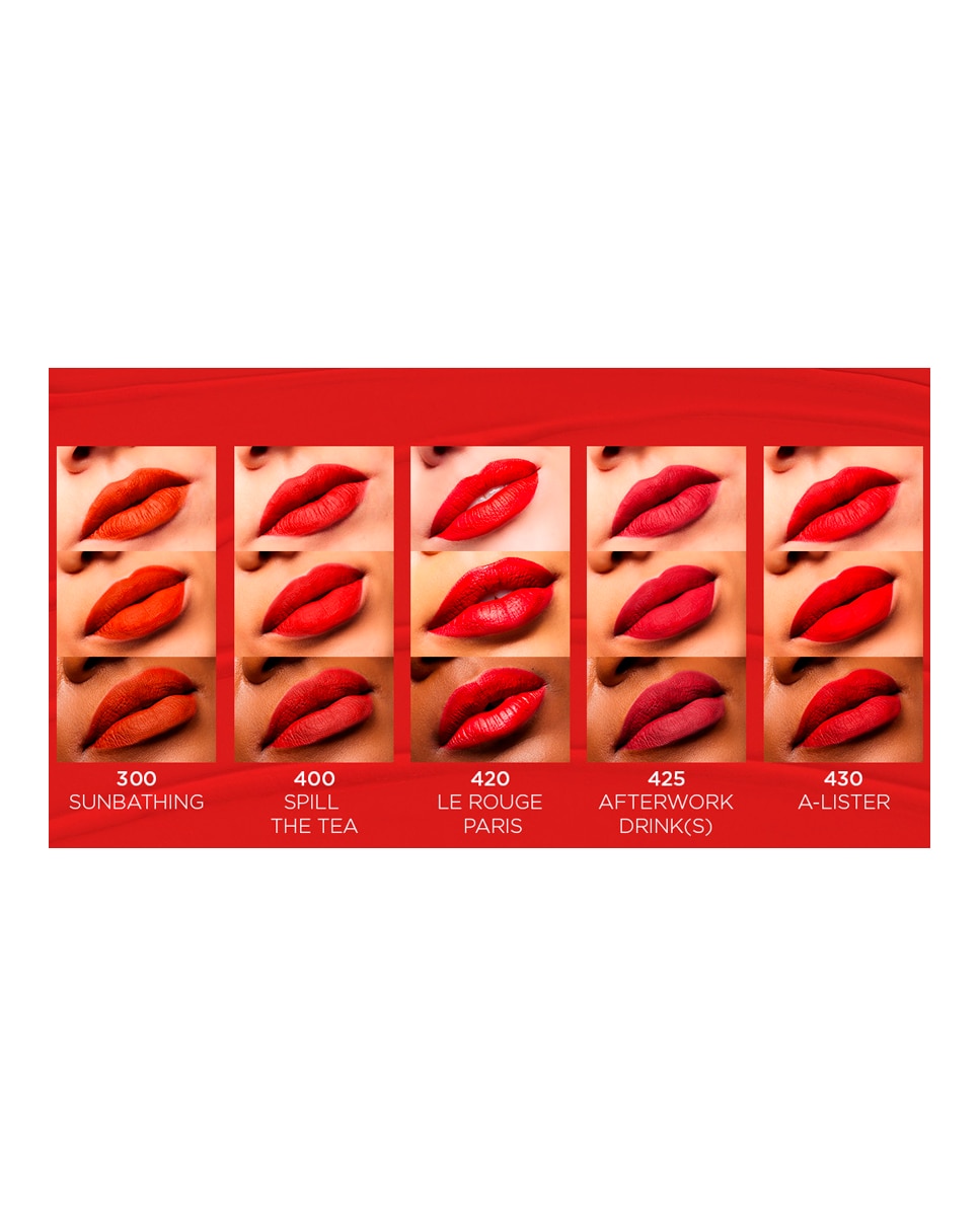 Barra de labios Infaillible Matte Resistance L'Oréal Paris - 630 Rose Heat 5 ml 630 Rose Heat-5