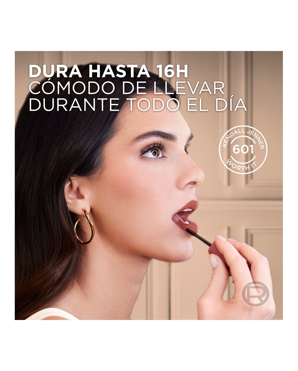Barra de labios Infaillible Matte Resistance L'Oréal Paris - 635 Worth It Medium 5 ml 635 Worth It Medium-9
