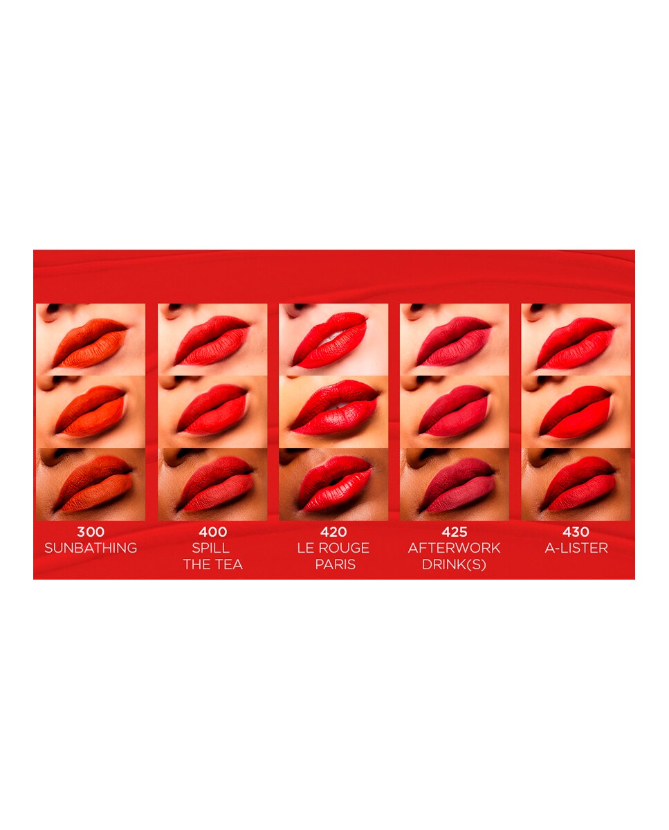 Barra de labios Infaillible Matte Resistance L'Oréal Paris - 645 Crush Alert 5 ml 645 Crush Alert-4