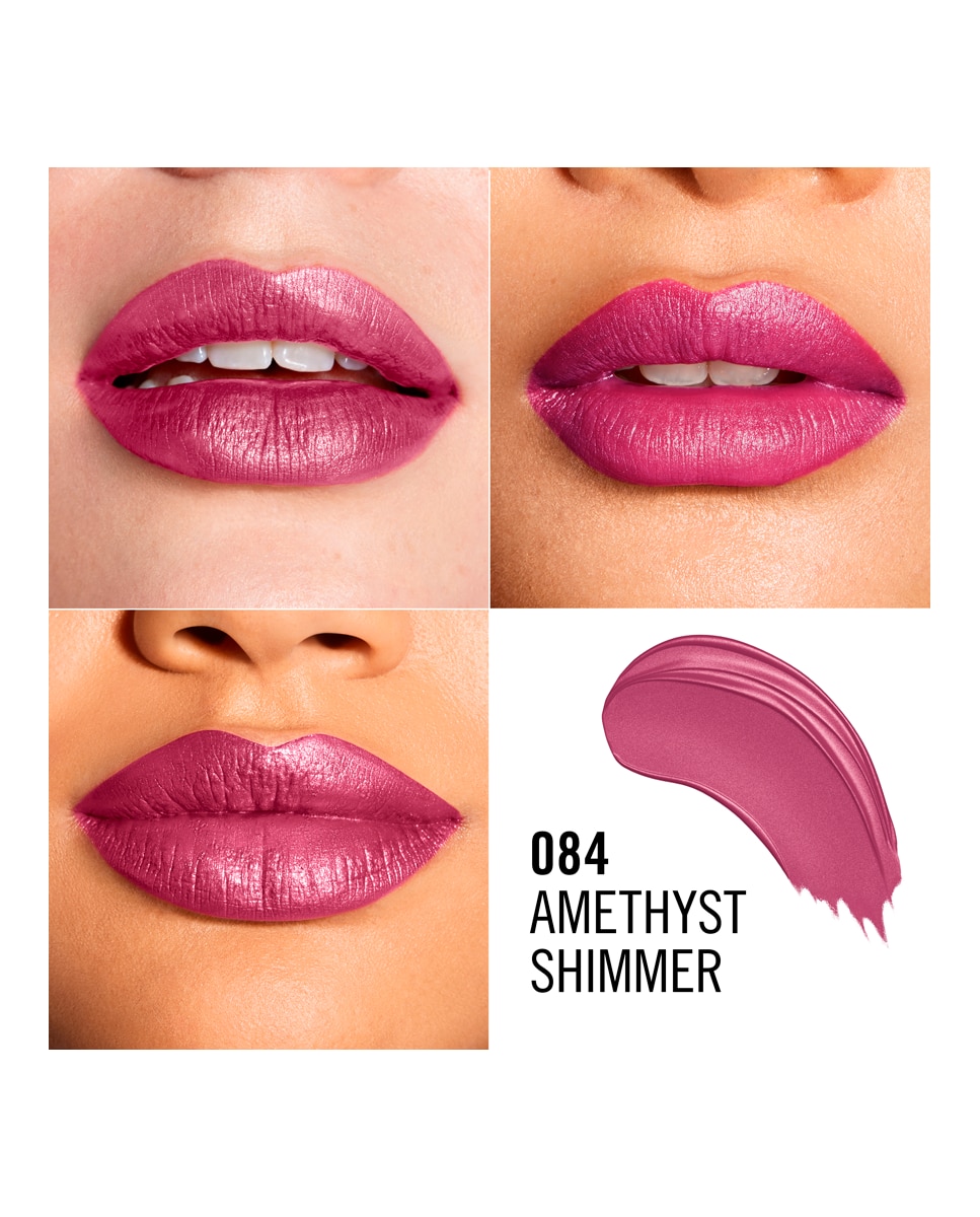 Barra de Labios Lasting Finish 4 g Rimmel London - 084 Amethyst Shimmer 4 g 084 Amethyst Shimmer-5