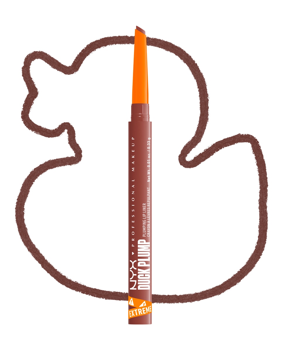 Perfilador De Labios Voluminizador Duck Plump Nyx Professional Makeup - Nude Flip Nude Flip-3