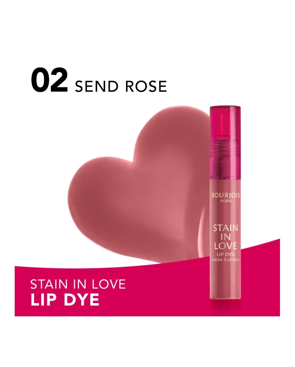 Brillo de Labios Stain in Love Bourjois - 02 Send Rose 02 Send Rose-3