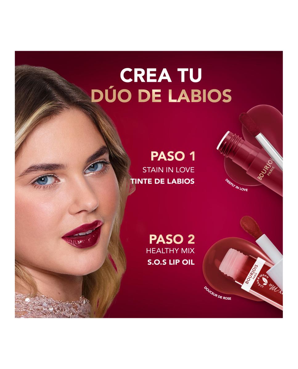 Brillo de Labios Stain in Love Bourjois - 03 Naughty Brown 03 Naughty Brown-6