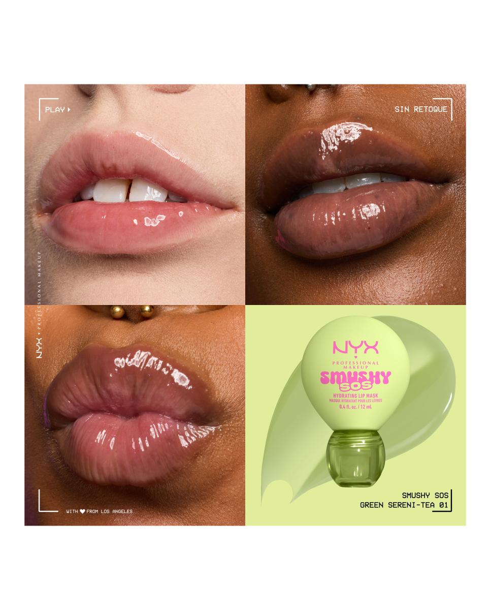 Imagen 8 de Bálsamo labial Smushy SOS NYX Professional Makeup - GREEN SERENI TEA GREEN SERENI TEA
