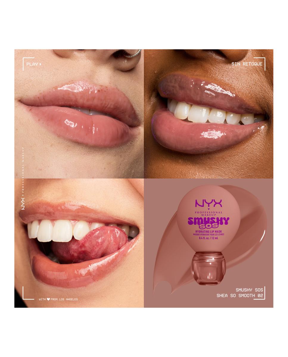 Bálsamo labial Smushy SOS NYX Professional Makeup - Shea So Smooth 02 Shea So Smooth 02-8