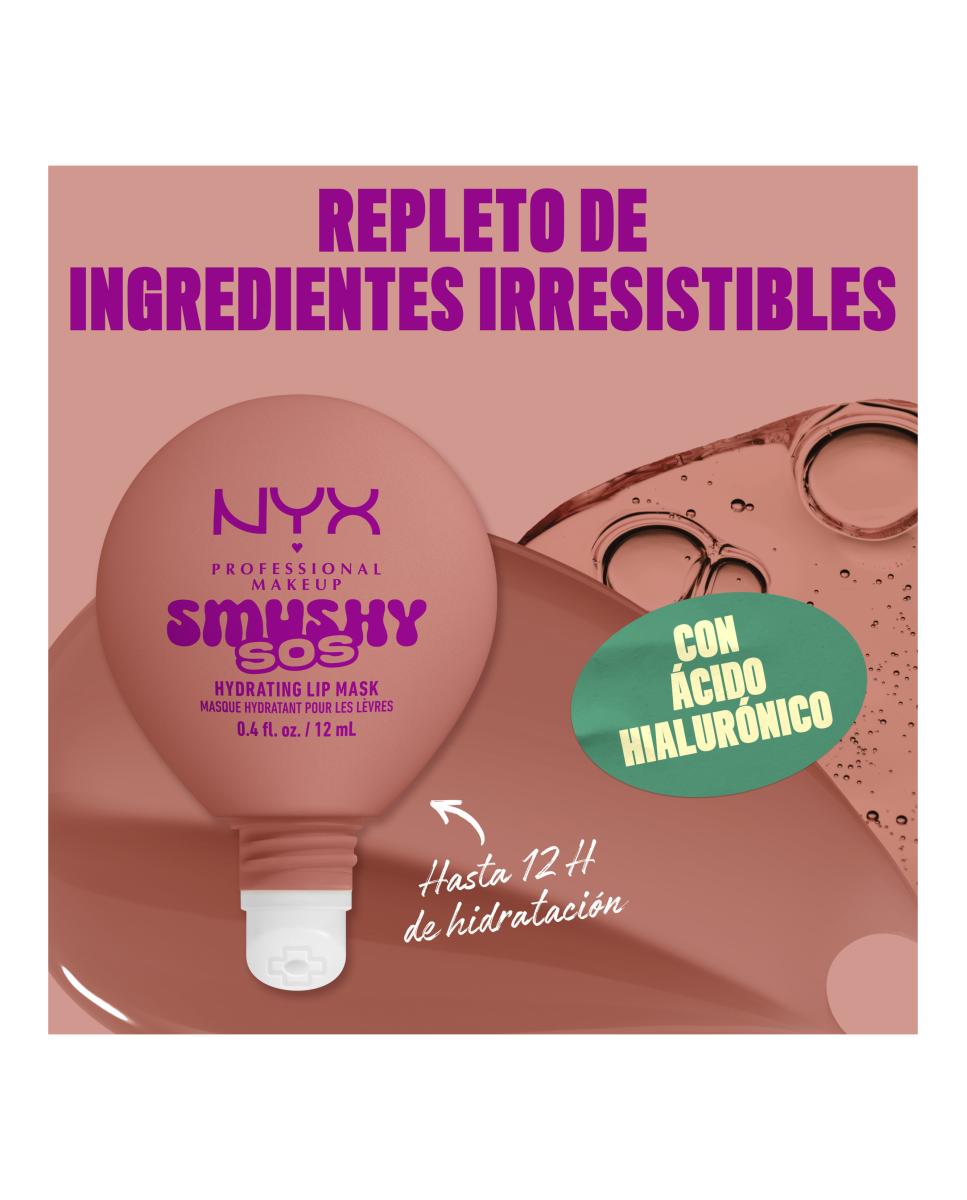 Bálsamo labial Smushy SOS NYX Professional Makeup - Shea So Smooth 02 Shea So Smooth 02-12