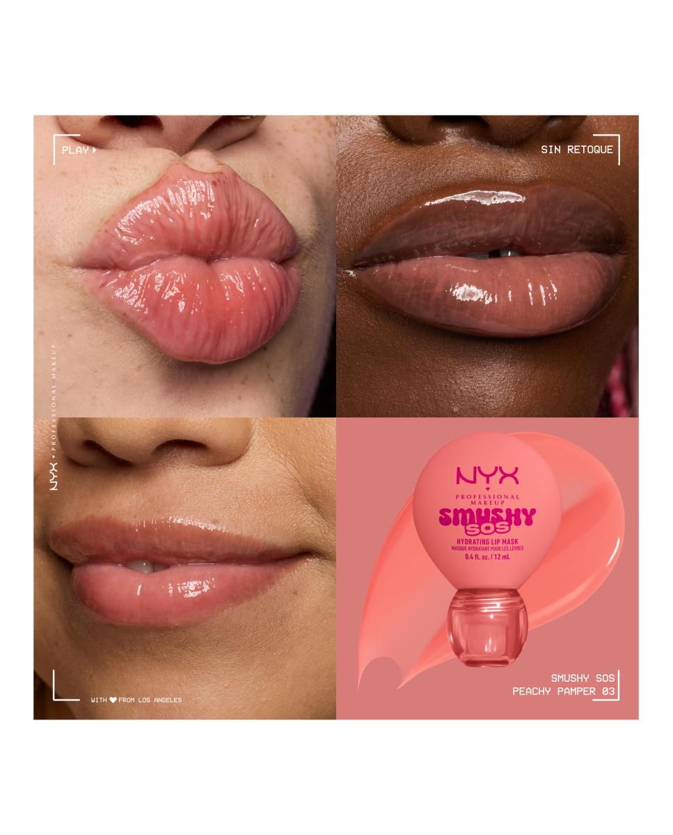 Imagen 8 de Bálsamo labial Smushy SOS NYX Professional Makeup - PEACHY PAMPER PEACHY PAMPER